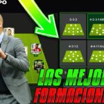 Equipos y formaciones en FC Mobile